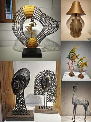 "古技今藝--中國安溪藤鐵藝術展"在晉江五店市開幕