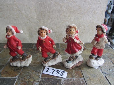 樹脂陶瓷工藝品人物 雪人女孩紅色四款——價格、廠家與產品詳情